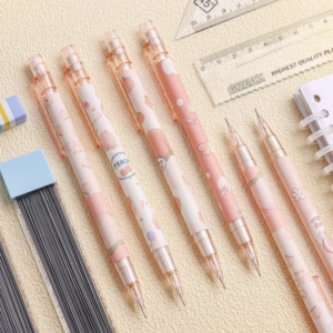 Pastel Pink Peach Mechanical Pencil